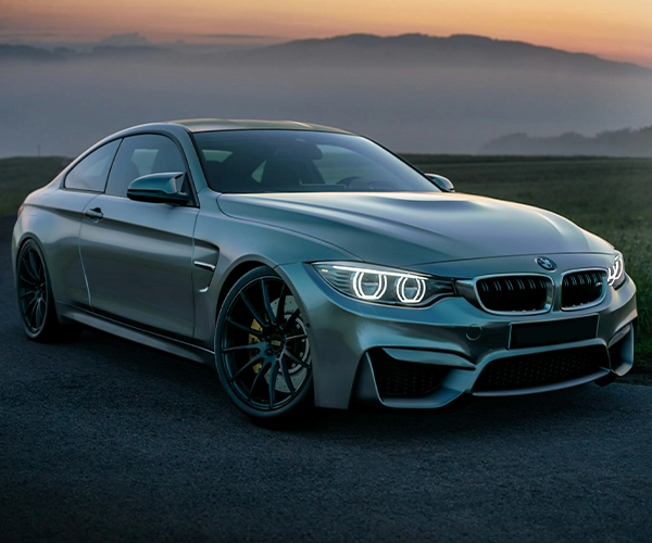 silver bmw